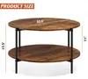 Mesa de Centro Retro Plegable Elevable con Compartimento de Almacenamiento Multifuncional Mesa de Té Mesa Plegable Mesa para el Hogar Escritorio de Computadora