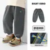 Calça Esportiva Infantil Outono Calça de Moletom 2026 Nova Roupa Infantil Calça para Meninos Pequenos para Primavera e Outono