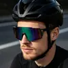 Óculos de Sol Protetores Unissex de Novo Estilo Transfronteiriços, Proteção Solar, Óculos Esportivos para Corrida de Maratona, Óculos de Ciclismo à Prova de Vento para Exterior