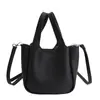 Bolso de Mano Pequeño Retro de Nicho, Moderno y Sencillo para Mujer, Bolso Cruzado Nuevo de Primavera 2026 para el Trabajo, Bolso Tote Pequeño Tipo Cubo