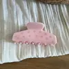Pinza para el pelo romántica estilo francés con cielo estrellado y gotas de agua incrustadas de diamantes para mujer, Novedad Primavera/Verano 2026, Pinza de tiburón dulce y elegante