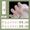 Drill wear armor gelo cor transparente flash Diamond 24 unhas postiças boxed terminado por atacado comprimidos de manicure de alta qualidade