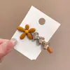 Presilha lateral de outono, presilha de cabelo requintada de alta qualidade para mulheres, novo grampo de flor para franja 2026, grampo de cabelo, acessório de cabelo