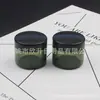 Frasco de crema verde de 20g frasco de boca ancha recipiente para muestra de maquillaje caja para polvo de nail art caja de sombra de ojos de 20ml frasco para crema facial frasco para mascarilla