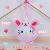 Colección Sanrio Llavero Colgante Gato Kate Corazón de Chica Bikini Uniforme Gato Kt Gato Pequeño Colgante