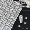 Joias de Diamante de Formato Especial com Fundo Pontiagudo Cor Branca de Cristal para Nail Art Atacado Super Brilhante Oval Coração Torto Retangular Ângulo Reto Montanha de Diamante Decoração para Unhas