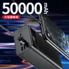 Carregador portátil de fábrica 50000 mA de grande capacidade carregamento rápido logotipo personalizado energia móvel atacado mAh