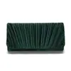 Bestseller Transfronterizo Bolso de Noche Plegado Moda Femenina Bolso de Mano Versátil Bolso de Mano con Cadena Simple de Lujo Ligero