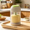 Cocina del Hogar Control Cuantitativo de Sal de una Sola Presión Frasco para Condimentos Sellado a Prueba de Humedad a Prueba de Polvo Botella Multifuncional para Condimentos de Grado Alimenticio