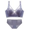 Sujetador Inalámbrico Ajustable de Verano con Orejas de Conejo para Mujer, Hermoso Sujetador Fino para la Espalda, Sujetador de Encaje Reductor para Busto Grande, Transpirable