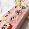 Alfombra de imitación cachemir de dibujos animados Shin-chan para uso doméstico, tapete antideslizante tatami para dormitorio, tapete resistente a la suciedad y fácil de mantener para ventanal de balcón