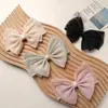 Clip de Primavera Coreano de Encaje Fresco y Malla con Lazo de Tres Capas DIY Hecho a Mano para Disparos, Accesorios para Ropa