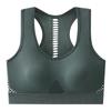 Acolchoamento estável roupa íntima esportiva sem costura de algodão-nylon industrial nas costas sem aro de aço refrescante respirável confortável roupa íntima esportiva para mulheres