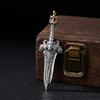 Colgante para hombre de Plata de Ley s925 al por mayor Espada Puba King Kong Colgante Espada Rey León Plata Tailandesa Joyería Antigua Vintage
