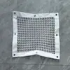 Tira de malla de alambre de púas para bordes filtro parrilla malla industrial de nailon decoración de mesa de comedor camión panal tamaño 3c