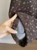 Pantalones anchos de pierna ancha con estampado floral, corte holgado estilo coreano para mujer, colección otoño 2026, tiro alto, adelgazantes, tobillo cónico, pantalones casuales versátiles
