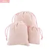 Bolsa de joyería de franela de alta calidad, bolsa para joyas, bolsa para guardar joyas, bolsillo con cordón, bolsa pequeña de tela, bolsa de terciopelo brocado, bolsa de embalaje, venta al por mayor