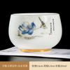 Nuevo Yipin Loto Verde Taza Maestra oveja Porcelana blanca china oveja grasa jade hecho a mano oro kung fu juego de té taza de té individual