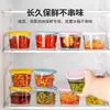 Frasco hermético de vidrio, caja de almacenamiento de pepinillos de grado alimenticio, frasco para encurtidos de refrigerador, frasco de conservación refrigerado, frasco pequeño para kimchi de verduras