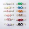 Diadema Elástica de Encaje Nuevo Estilo Europeo y Americano para Bebé con Flores Lindas, Pañuelo para la Cabeza Infantil, Accesorio Fino y Suave para el Cabello de Bebé para Todas las Estaciones