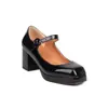 Sapatos Femininos Tamanho Grande 40-48 Sapatos de Exportação Europeus e Americanos Novos Sapatilhas Sapatos de Trabalho Mary Jane Saltos Grossos Saltos Altos Transfronteiriços