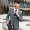Estilo Grueso de Otoño e InviernoTrajes de Negocios Formales para Hombres y Mujeres para Profesionales de Ventas, Trajes de Trabajo, Trajes Formales, Trajes de Otoño