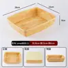 Plato Creativo de Melamina para Wagyu Plato Comercial con Textura de Madera Plato para Buffet de Carne Plato para Barbacoa Plato para Parrilla Estilo Japonés