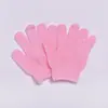 Toalla de Baño Frotar Nylon Poliéster Baño Cinco Dedos Amazon Más Vendido Toalla de Baño Doble Cara Frotar Cuerpo Guantes Exfoliantes