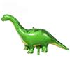 Nuevo globo de dinosaurio versión Q lindo decoración de fiesta temática de dinosaurio Corona cumpleaños infantil caricatura globo de aluminio