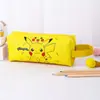 Estuche para lápices de estudiante, de material impermeable doble, bonito estuche de papelería con dibujos animados para niños, estuche grande para lápices.
