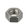 Tuerca Hexagonal de Titanio Puro M3-M20 Tuerca de Aleación de Titanio Tapa de Tornillo Estándar Nacional Tuerca Hexagonal de Aleación de Titanio Gb/T 41