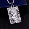 Personalidade de rua europeia e americana celebridade online novo colar masculino e feminino marca de moda hip hop disco hiphop pingente acessórios masculinos