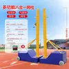Soporte de poste de red de tenis móvil para red de bádminton, poste de red estándar para exteriores, soporte para red de voleibol de aire profesional para competición al aire libre