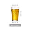 Internet Celebridade Fine Brewed Beer Cup Bar Grande Capacidade Copo de Cerveja de Vidro Copo de Suco Copo Criativo Pint Cup Copo Especial Comercial