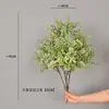 Plantas verdes artificiales, bambú de la suerte grande de cuatro ramas, hierba de áloe, decoración del hogar, escaparate, paisajismo, abeto grande de cuatro ramas, dragón sobre el río