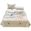 Colcha de verão refrescante no atacado, colcha de seda gelada para ar condicionado, colcha de cama de solteiro e casal, colcha de verão para dormitório estudantil, lavável à máquina
