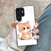 Funda para Teléfono Móvil Adecuada para Samsung S25Ultra A90 Gato S26 Vidrio Templado A16 Funda Protectora Negra A07 Ratón