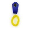 Anel de treinamento de clique para animais de estimação, som interativo, clicker, treinador de cães, gatos e cães, universal, ponta do dedo, pulseira amarela