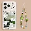 Capa de celular transparente com tema de gato adequada para Apple 17, nova capa macia para iPhone 16 Pro Max, 15 estilo floresta, 14 fofa, 13