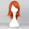 Fábrica direta de perucas cosplay peça única Na Mei laranja misturado peruca de desenho animado