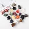 Pedra Crua de Cristal Natural Porta Incenso Rosa Roxo Branco Cristal Bloco de Cristal Queimador de Incenso para Buda Base para Incenso de Buda Pedrinhas de Cristal Atacado