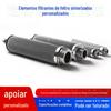 Elemento Filtrante de Feltro Sinterizado Multicamadas Personalizado, Elemento Filtrante Sinterizado de Feltro Sinterizado em Zigzag, Elemento Filtrante de Retrolavagem Resistente a Altas Temperaturas
