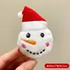 Broche Ins Desenho Animado Fofo Papai Noel Insígnia de Presente de Natal Acessórios para Suéter Bolsa Broche de Casal