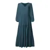 Comércio exterior 2021 primavera/verão Amazon ebay AliExpress wish Rua Vestido feminino largo rodado transfronteiriço