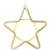 Nuevas luces LED decorativas transfronterizas, luces personalizadas para árboles de Navidad exteriores, luces de estrella para iluminación de árboles, luces de estrella decorativas