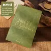 Caderno Portátil Dupont A5 Texto Inspirador Simples Alto Valor Estampagem a Quente Manual Caderneta Caderno Pode Ser Personalizado