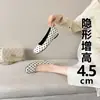 Zapatos de tacón bajo y suela plana de color blanco lechoso con lunares negros, zapatos de abuela retro de punta cuadrada de cuero suave, zapatos de mujer gentiles y versátiles para ir al trabajo