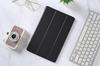 Funda protectora para tableta Samsung TabA7S8S9 SMT500, funda de cuero plegable triple, funda protectora de silicona T505