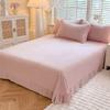 Juego de Cuatro Piezas de Cama de Terciopelo de Leche Tallado de Alto Peso Otoño e Invierno Antiestático Funda de Edredón con Doble Cara de Felpa Ropa de Cama
