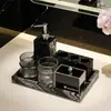 Prateleira de Armazenamento para Bandeja de Banheiro Quarto de Hóspedes Modelo de Banheiro Banheiro Balcão de Hotel Rack de Armazenamento para Cosméticos Suprimentos para Lavar as Mãos e Escovar os Dentes